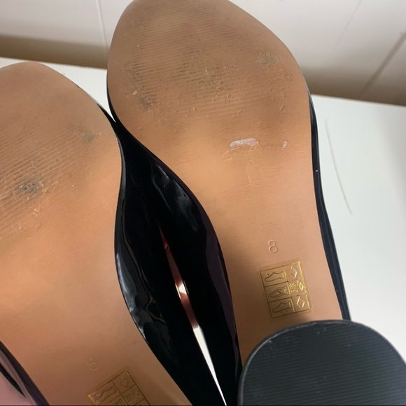 ASOS black round toe heels - Picture 4 of 4